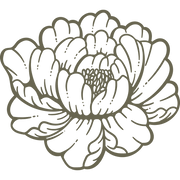 Dahlia Flower Delrin Leather Stamp - All Good Leather Co.