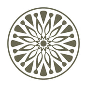 Decorative Circle Delrin Leather Stamp - All Good Leather Co.
