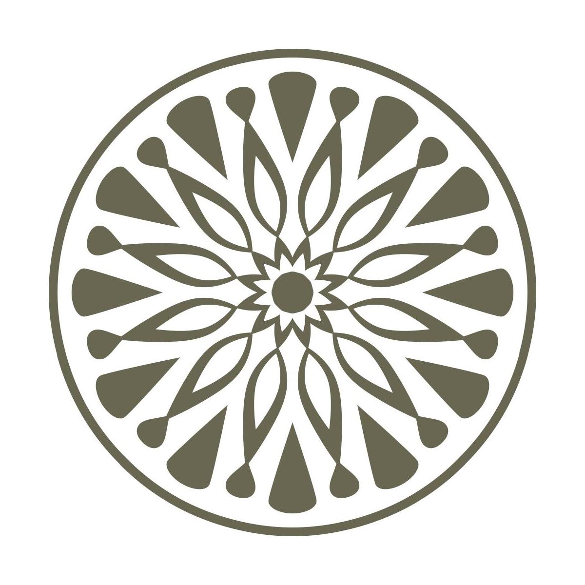 Decorative Circle Delrin Leather Stamp - All Good Leather Co.