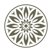Decorative Circle Delrin Leather Stamp - All Good Leather Co.