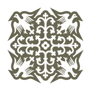 Decorative Eagle Tile Delrin Leather Stamp - All Good Leather Co.