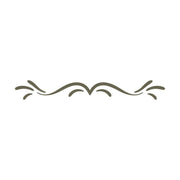 Decorative Swash Delrin Leather Stamp - All Good Leather Co.