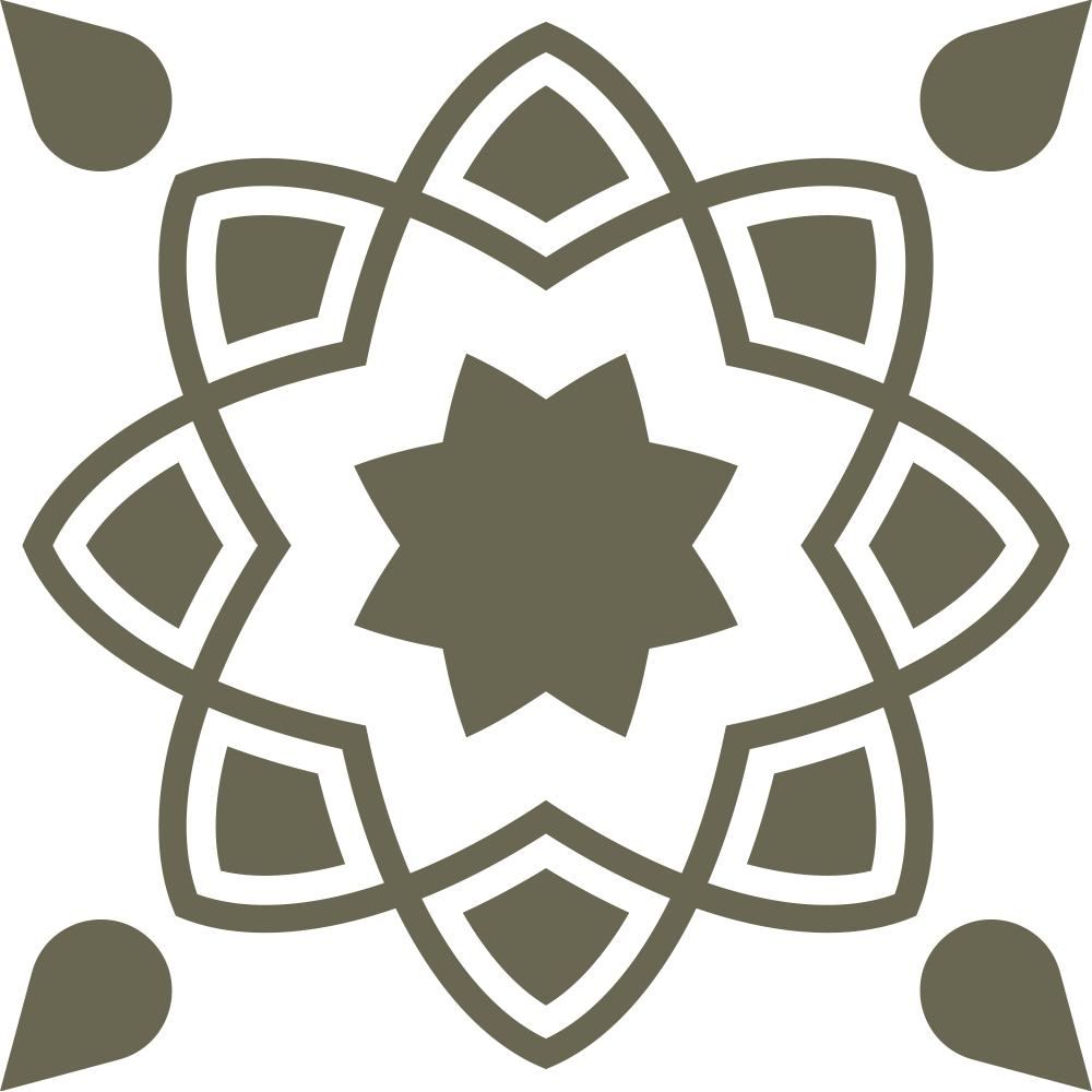 Decorative Tile Delrin Leather Stamp - All Good Leather Co.