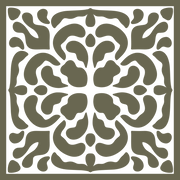 Decorative Tile Delrin Leather Stamp - All Good Leather Co.