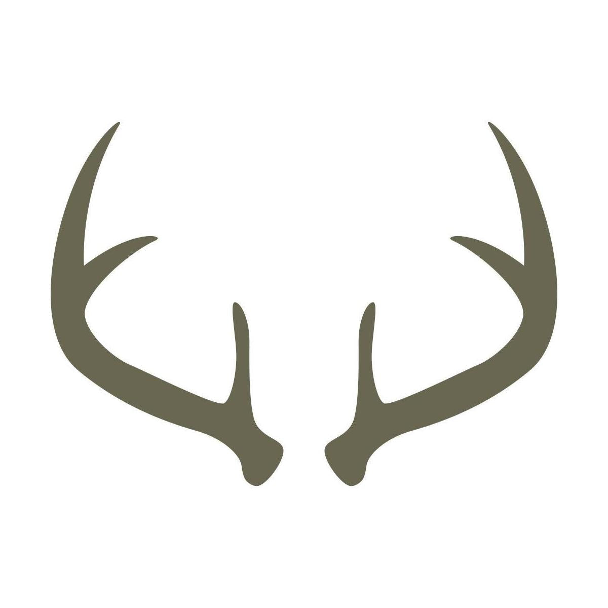 Deer Antlers Delrin Leather Stamp - All Good Leather Co.