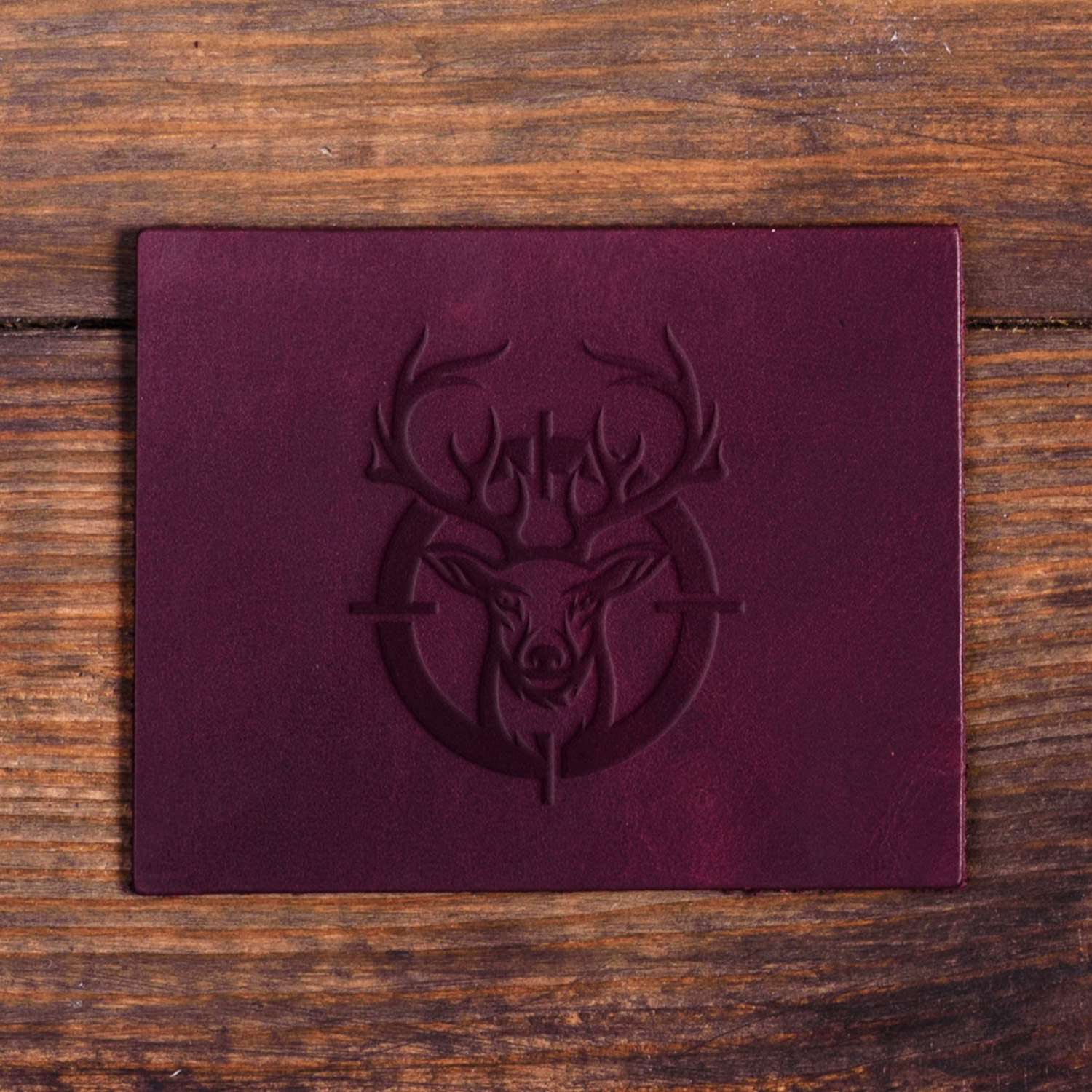 Deer Delrin Leather Stamp - All Good Leather Co.