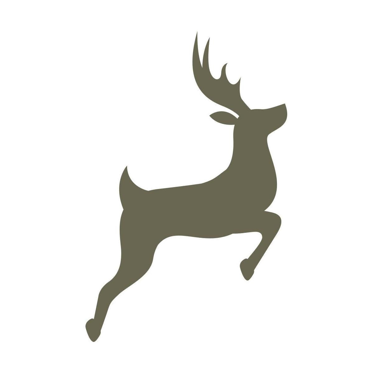 Deer Delrin Leather Stamp - All Good Leather Co.
