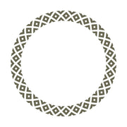 Diamond Circle Delrin Leather Stamp - All Good Leather Co.