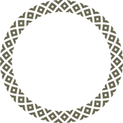 Diamond Circle Delrin Leather Stamp - All Good Leather Co.