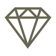 Diamond Delrin Leather Stamp - All Good Leather Co.