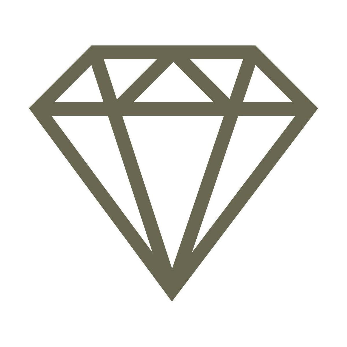 Diamond Delrin Leather Stamp - All Good Leather Co.