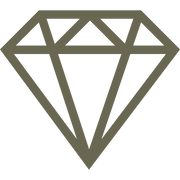 Diamond Delrin Leather Stamp - All Good Leather Co.