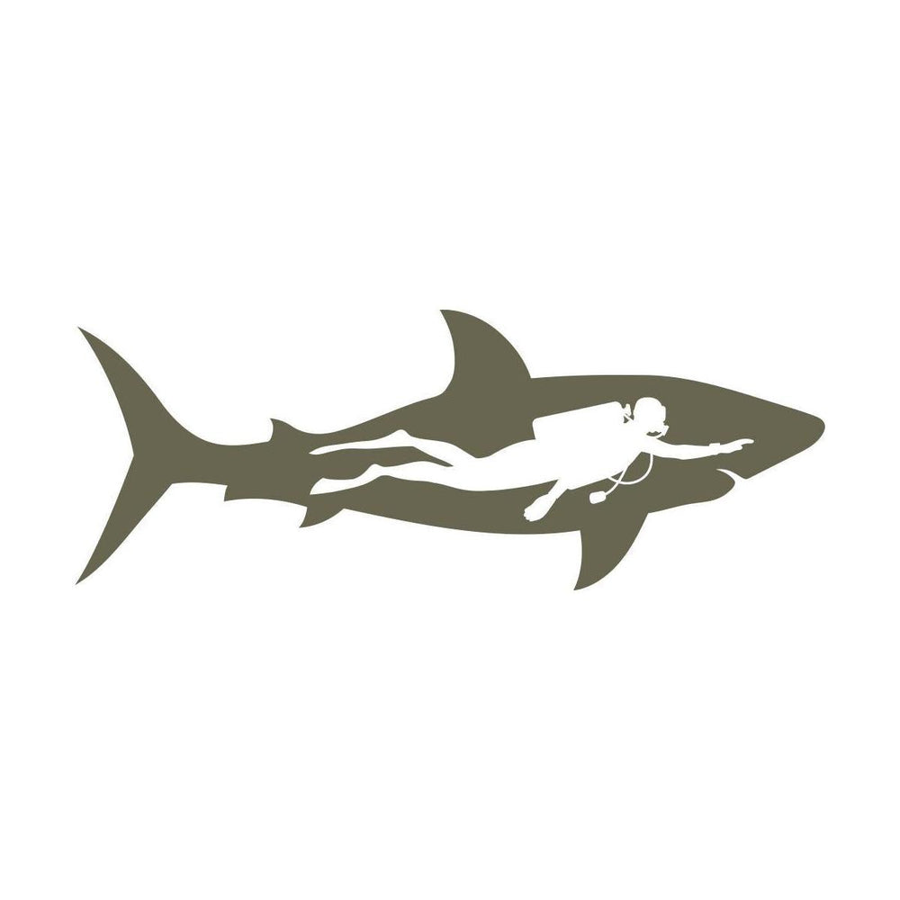 Diver Shark Delrin Leather Stamp - All Good Leather Co.