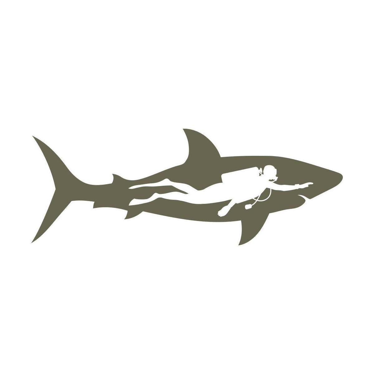 Diver Shark Delrin Leather Stamp - All Good Leather Co.