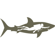 Diver Shark Delrin Leather Stamp - All Good Leather Co.