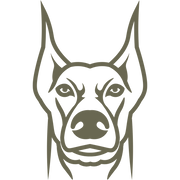 Doberman Pinscher Dog Delrin Leather Stamp - All Good Leather Co.