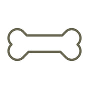 Dog Bone Delrin Leather Stamp - All Good Leather Co.