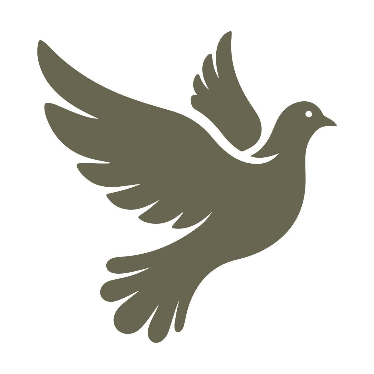 Dove Delrin Leather Stamp - All Good Leather Co.