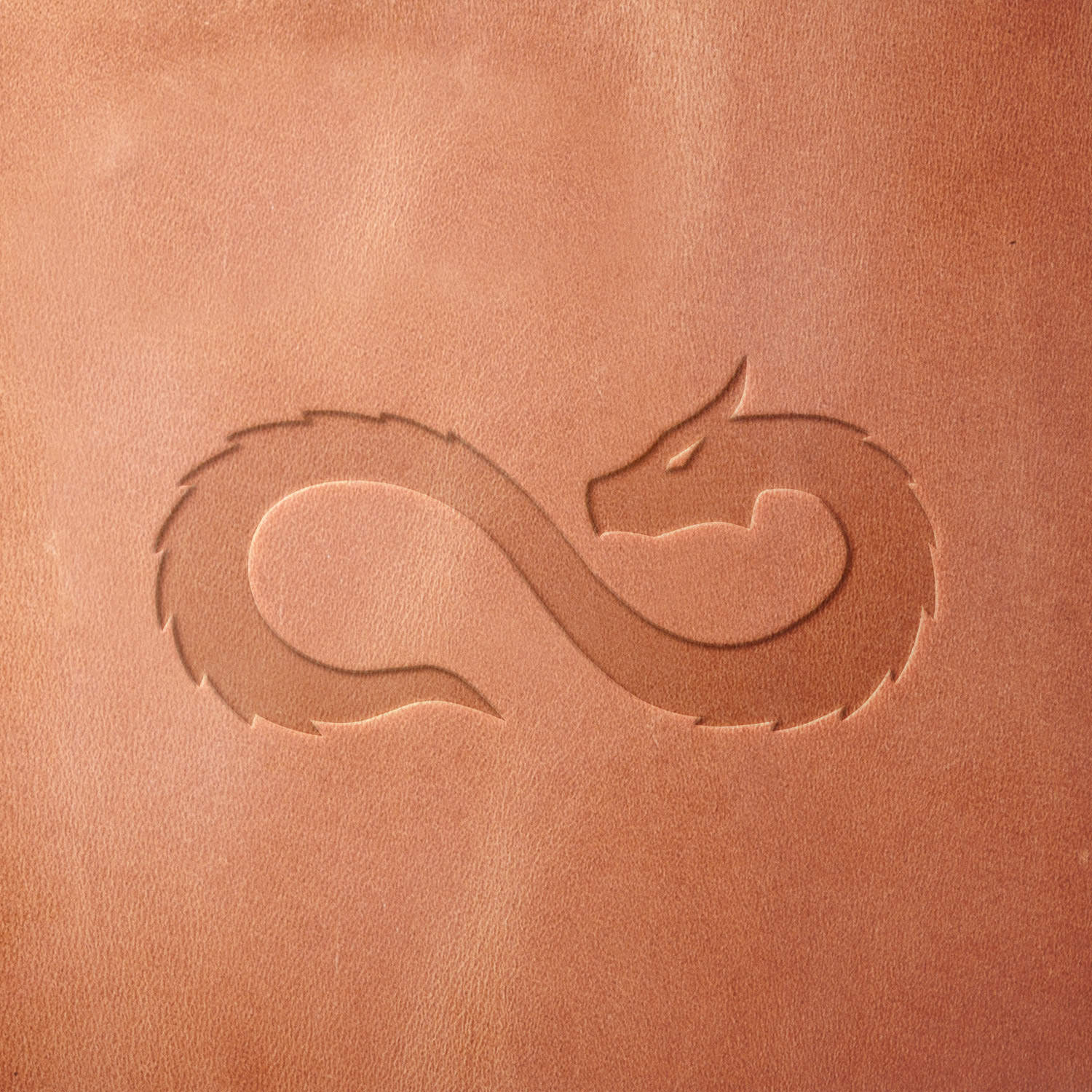 Dragon Delrin Leather Stamp - All Good Leather Co.