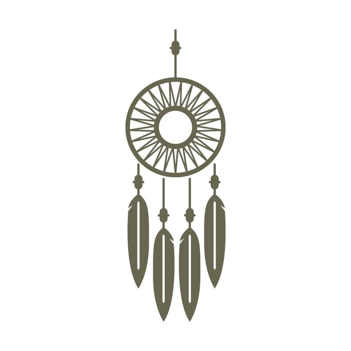 Dreamcatcher Delrin Leather Stamp - All Good Leather Co.