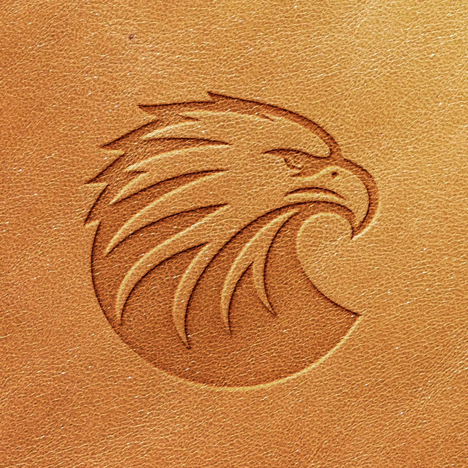 Eagle Delrin Leather Stamp - All Good Leather Co.