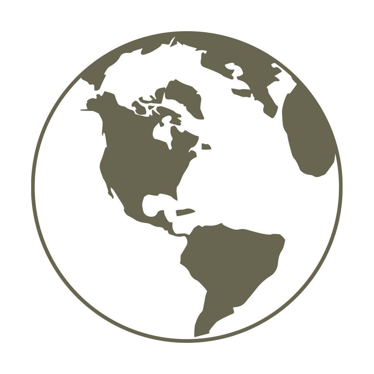 Earth Delrin Leather Stamp - All Good Leather Co.