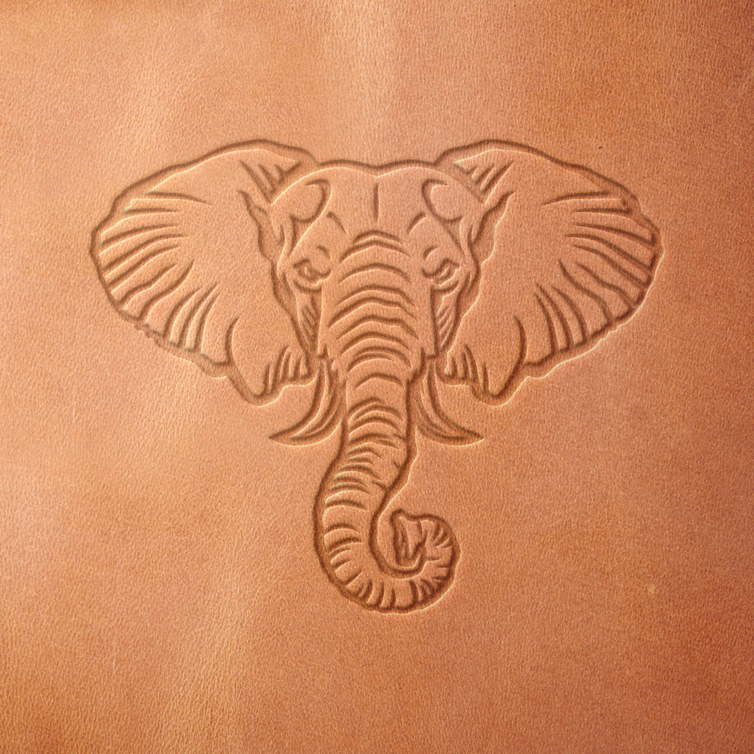 Elephant Delrin Leather Stamp - All Good Leather Co.