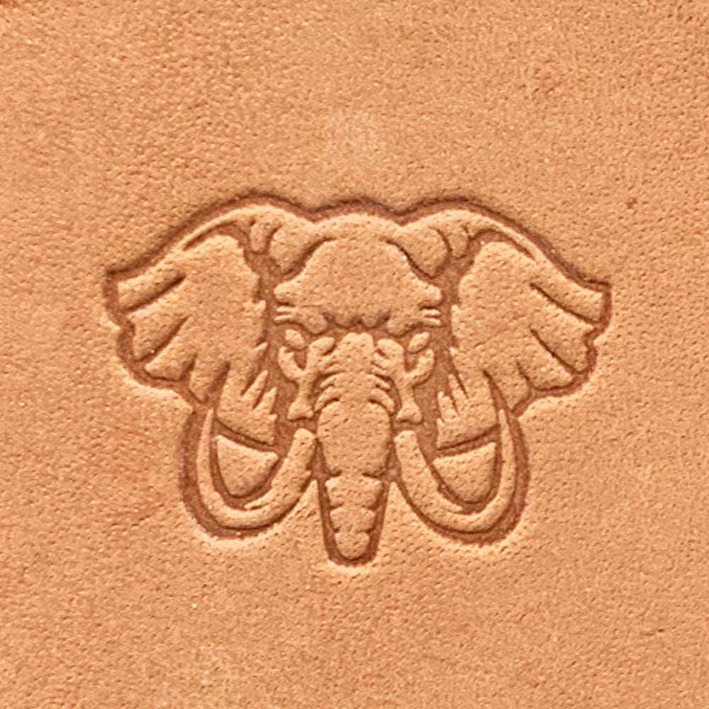 Elephant Delrin Leather Stamp - All Good Leather Co.