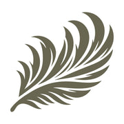 Feather Delrin Leather Stamp - All Good Leather Co.