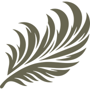 Feather Delrin Leather Stamp - All Good Leather Co.