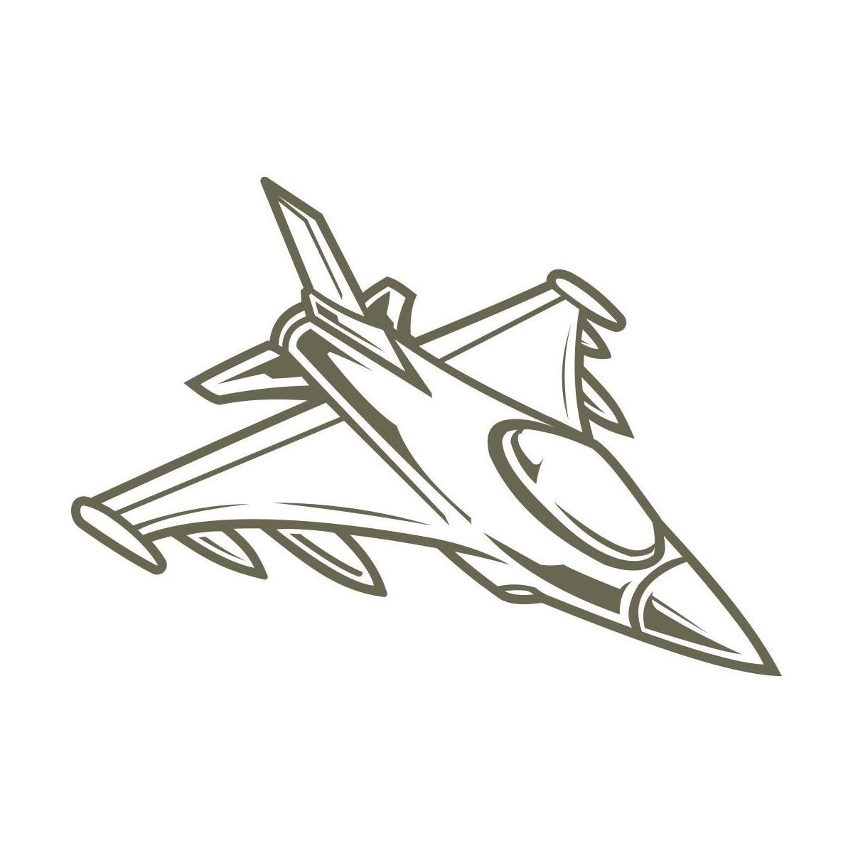 Fighter Jet Delrin Leather Stamp - All Good Leather Co.