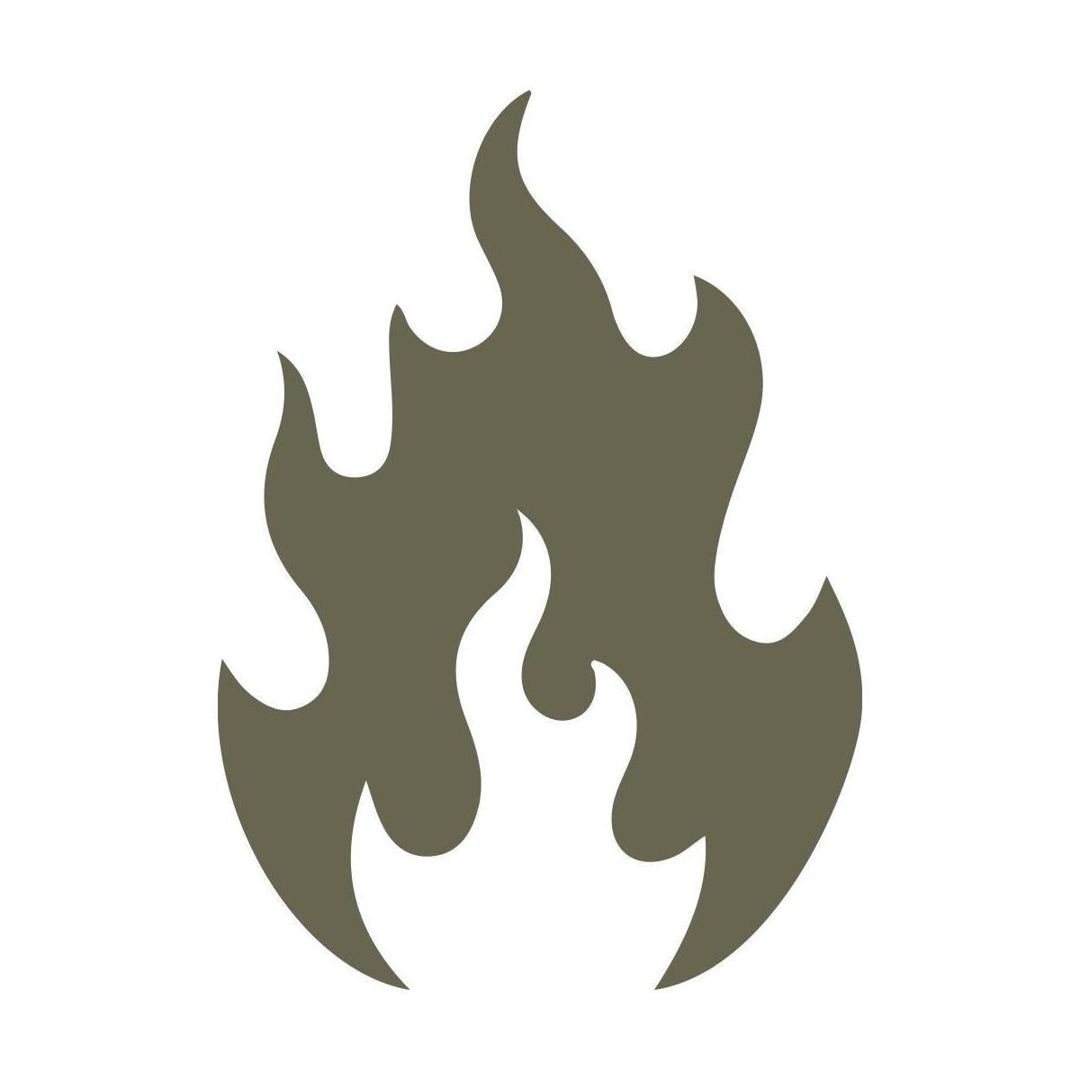 Fire Delrin Leather Stamp - All Good Leather Co.