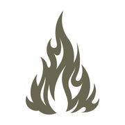 Fire Delrin Leather Stamp - All Good Leather Co.