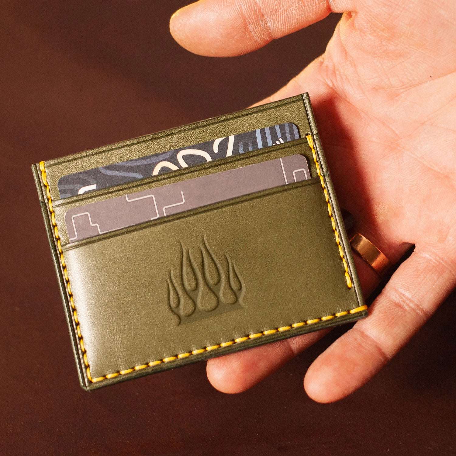 Fire Delrin Leather Stamp - All Good Leather Co.