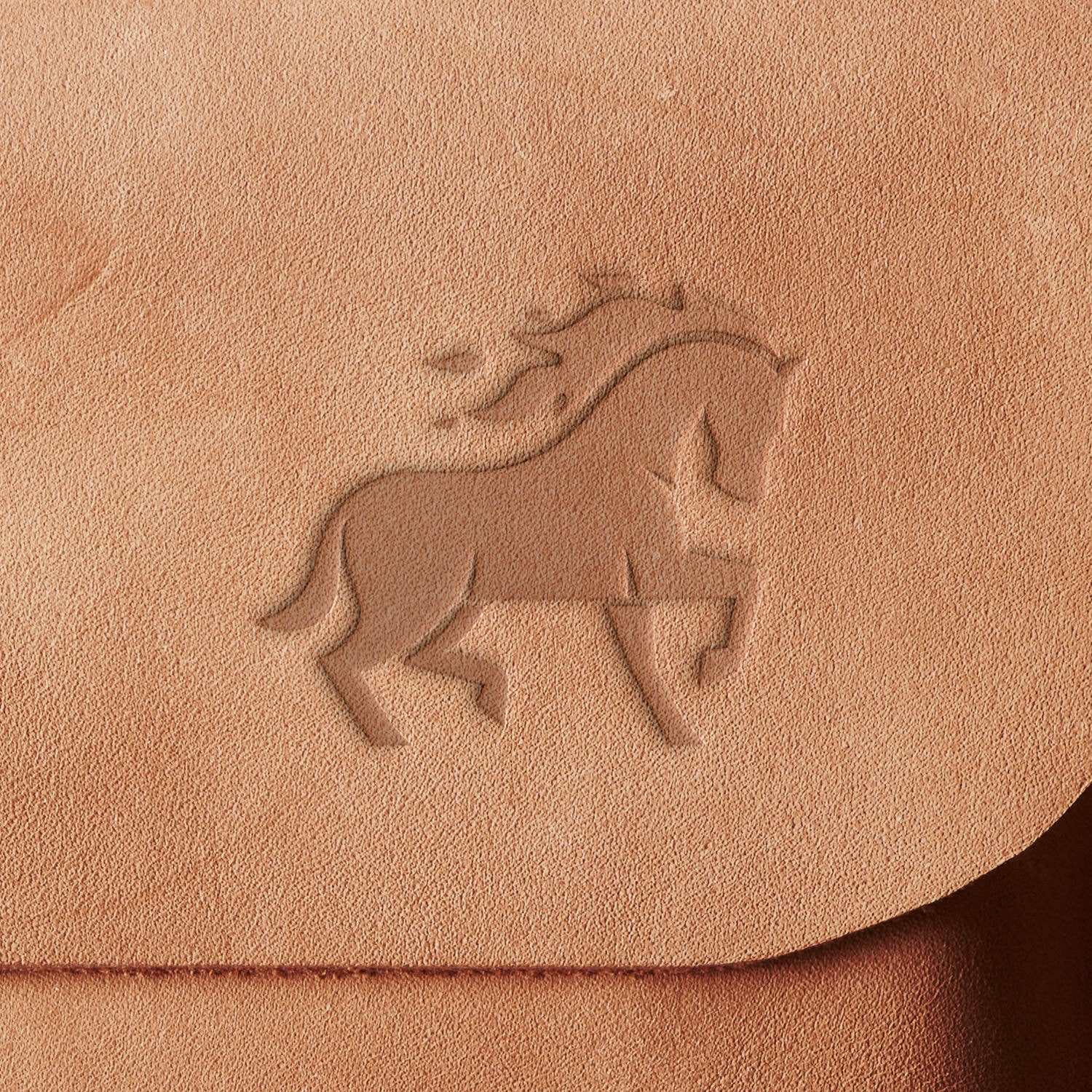 Fire Horse Delrin Leather Stamp - All Good Leather Co.