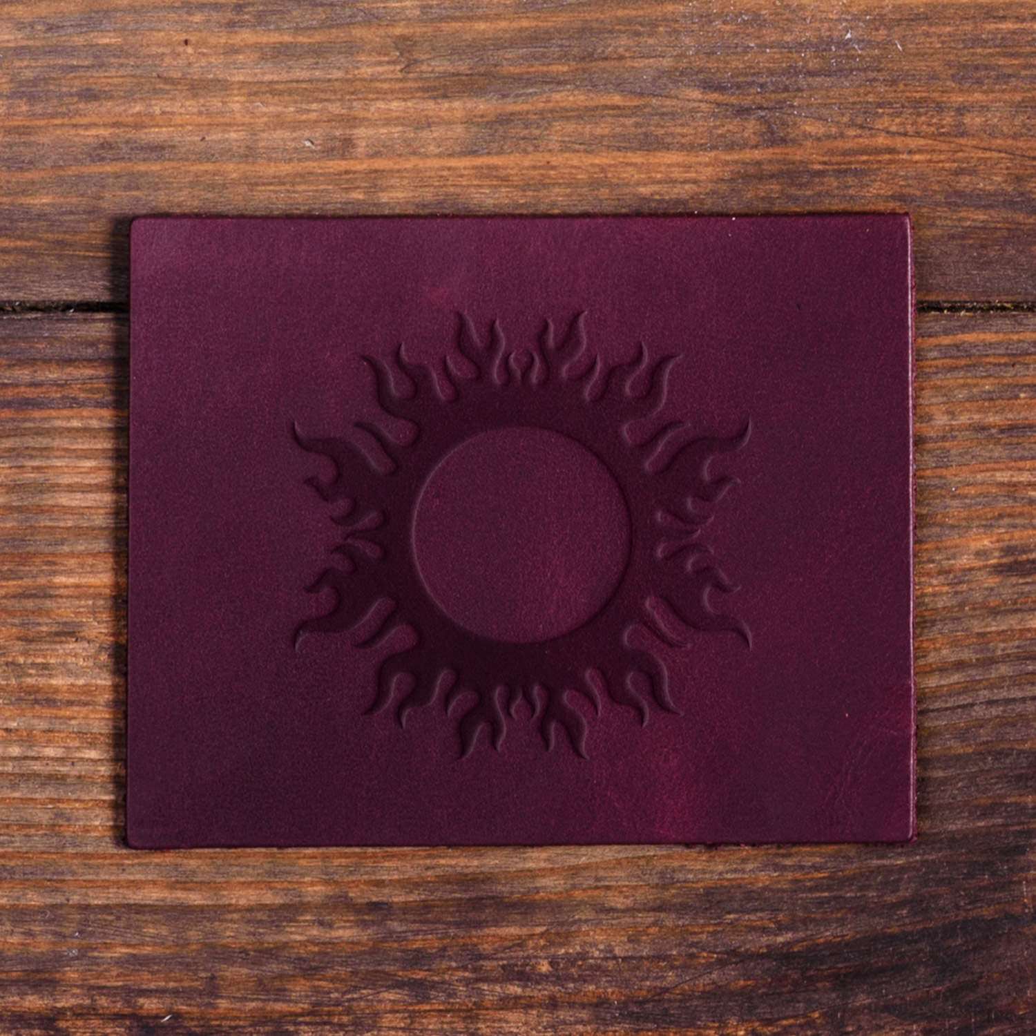 Fire Ring Delrin Leather Stamp - All Good Leather Co.