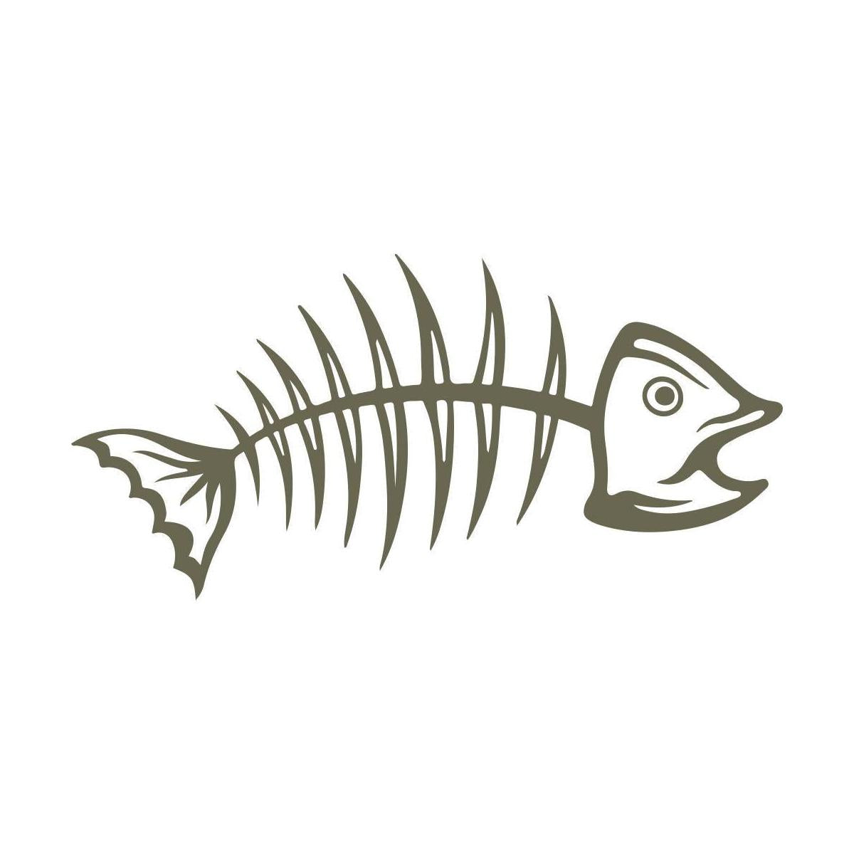 Fish Bones Delrin Leather Stamp - All Good Leather Co.