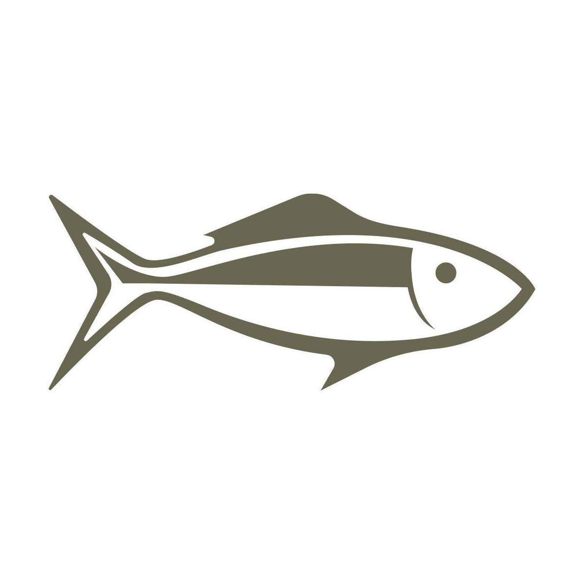 Fish Delrin Leather Stamp - All Good Leather Co.
