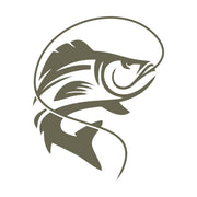 Fish Delrin Leather Stamp - All Good Leather Co.