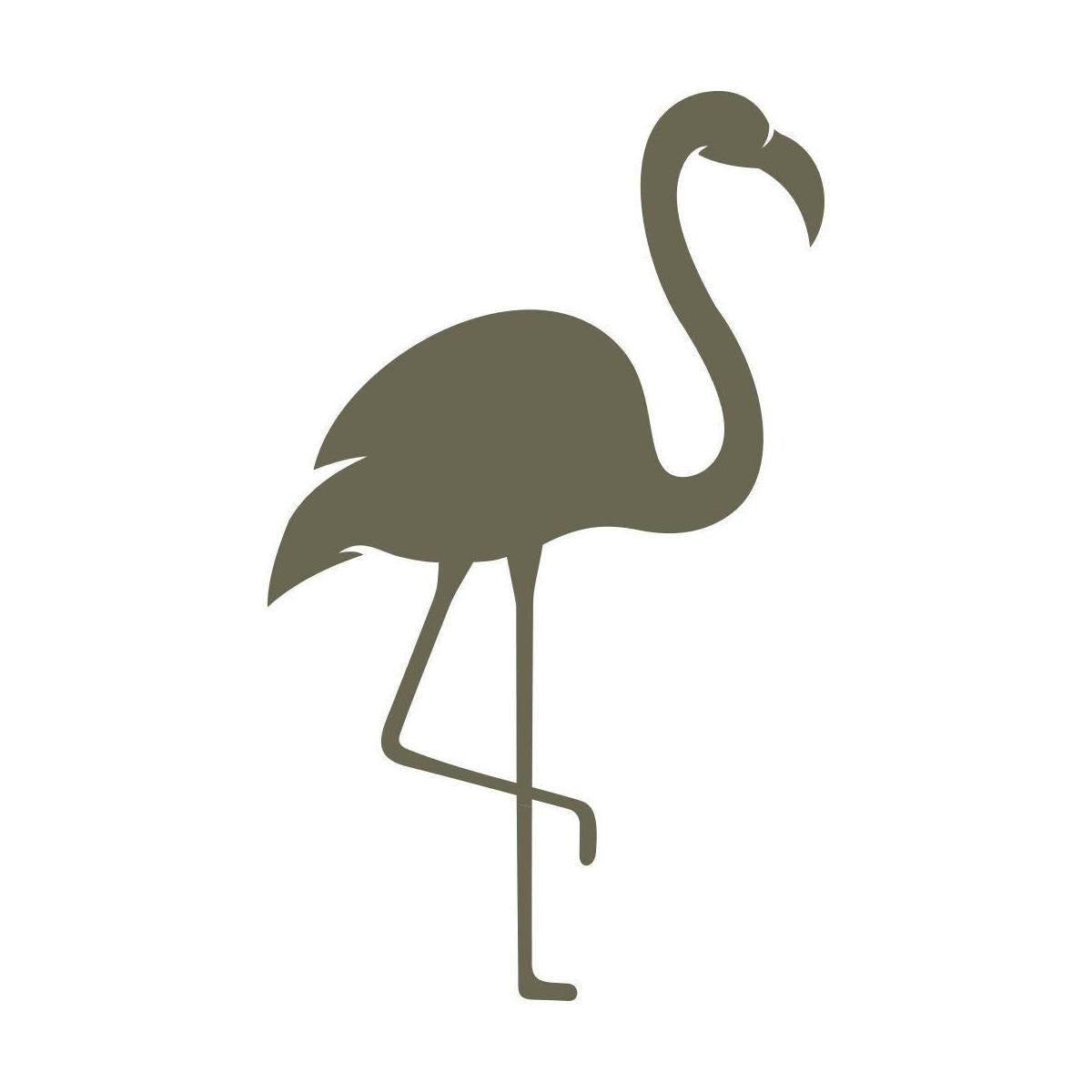 Flamingo Delrin Leather Stamp - All Good Leather Co.