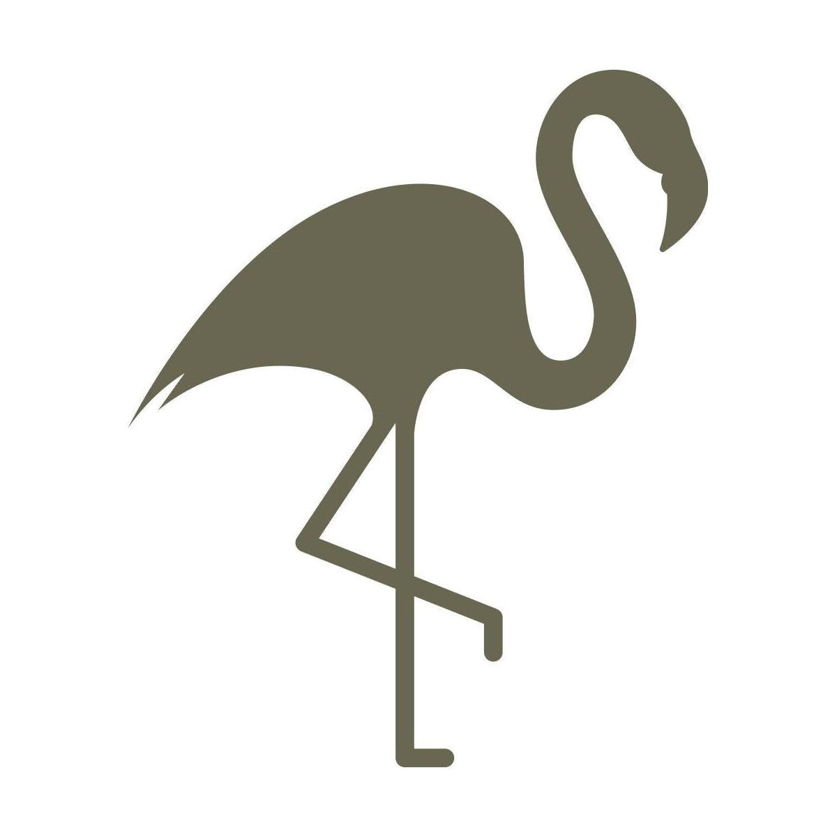 Flamingo Delrin Leather Stamp - All Good Leather Co.