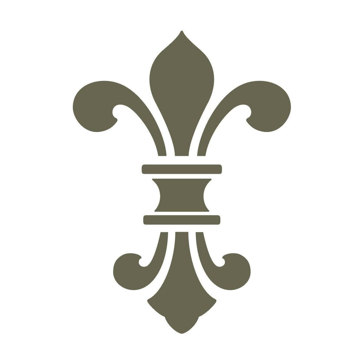 Fleur De Lis Delrin Leather Stamp - All Good Leather Co.
