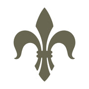 Fleur De Lis Delrin Leather Stamp - All Good Leather Co.