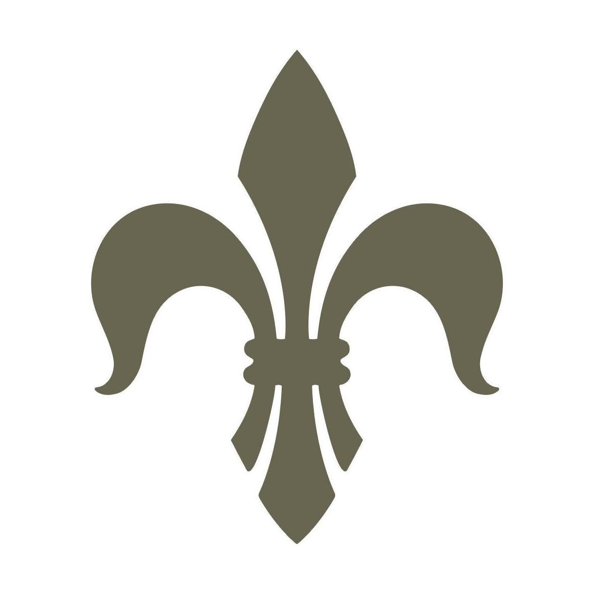 Fleur De Lis Delrin Leather Stamp - All Good Leather Co.