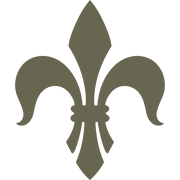 Fleur De Lis Delrin Leather Stamp - All Good Leather Co.
