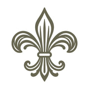 Fleur De Lis Delrin Leather Stamp - All Good Leather Co.