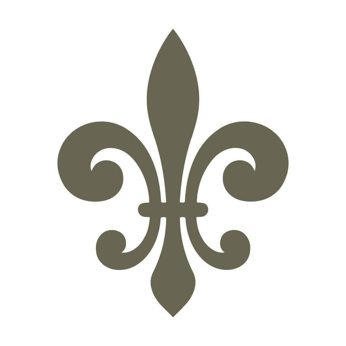 Fleur De Lis Delrin Leather Stamp - All Good Leather Co.