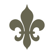 Fleur De Lis Delrin Leather Stamp - All Good Leather Co.