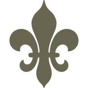 Fleur De Lis Delrin Leather Stamp - All Good Leather Co.