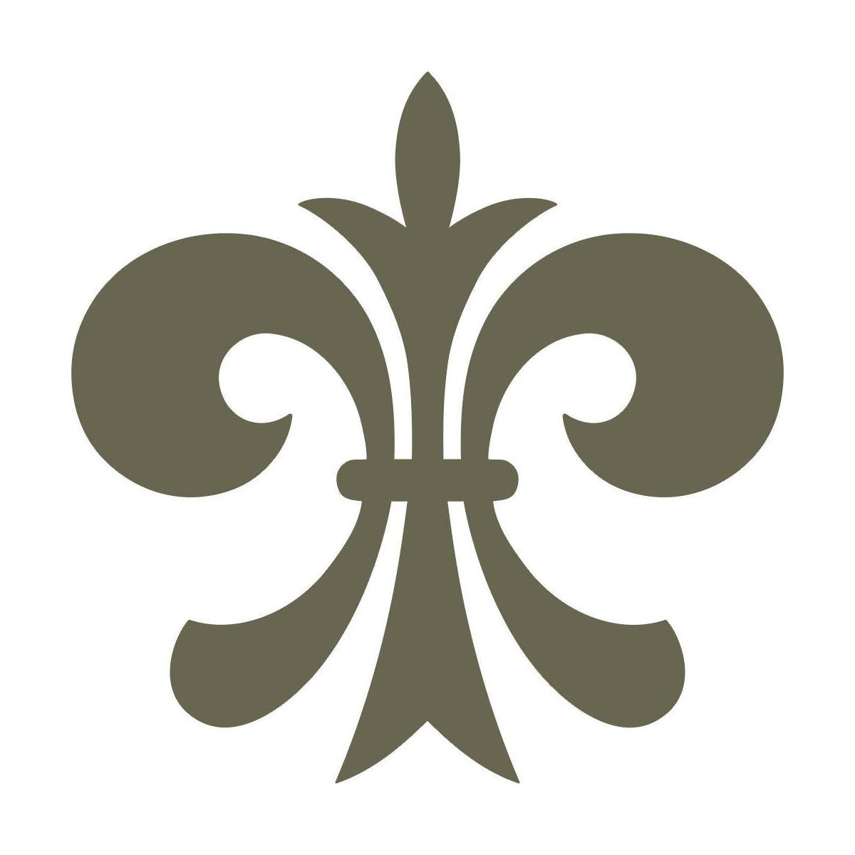 Fleur De Lis Delrin Leather Stamp - All Good Leather Co.